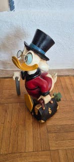 Figuur - Uncle Scrooge Walt Disney Figure with Money, Verzamelen, Nieuw