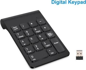 Elementkey MBNT2 - Mini USB 2.4ghz - Draadloos Toetsenbord -, Computers en Software, Verzenden, Nieuw