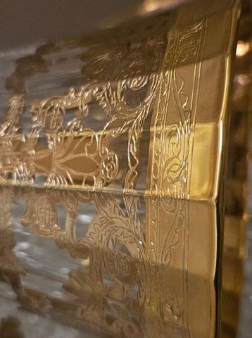 ISMIE LUX - Drinkservies - Luxe juwelenkelken van goud -