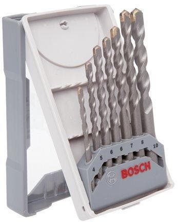 Bosch 7-Delige Betonborenset 4 - 10 mm, Bricolage & Construction, Outillage | Outillage à main, Envoi