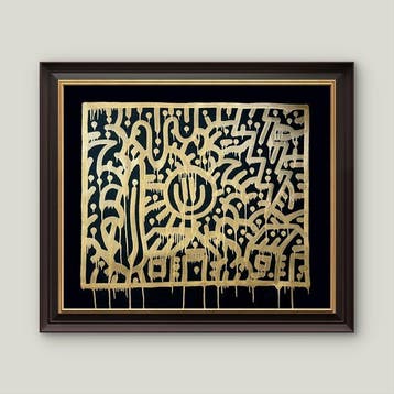 Nuno Barbedo (1983) - Happiness mission (XL Size Painting)