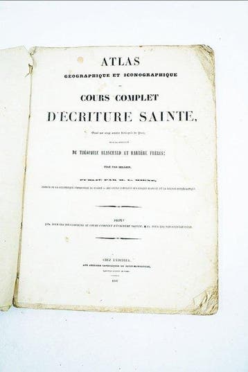 Théophile Blanchard et Barrière frères - Atlas géographique