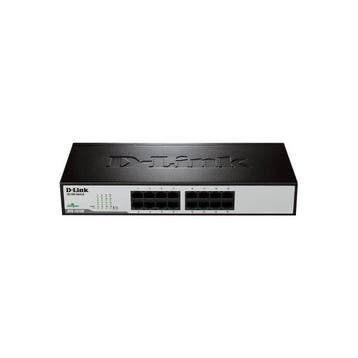Bieden: D-Link DES-1016D Netwerk Switch - 16 Poorten Gigabi, Ophalen of Verzenden, Nieuw