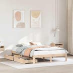 vidaXL Bedframe met lades massief grenenhout 160x200 cm, Huis en Inrichting, Slaapkamer | Bedden, Verzenden, Nieuw