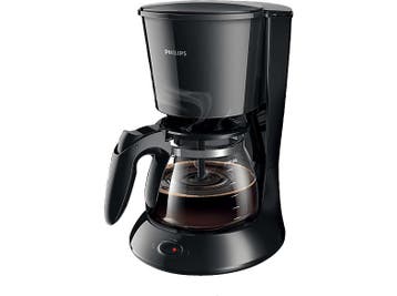 Philips - Koffiezetapparaat - Zwart, Verzenden, Gemalen koffie