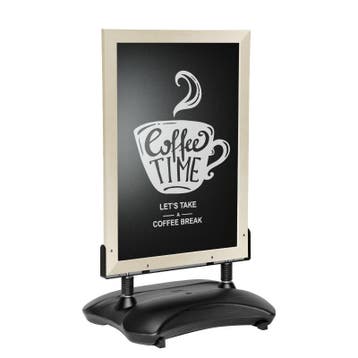 Stoepbord ChalkPro Blank 80x105 cm, Verzenden