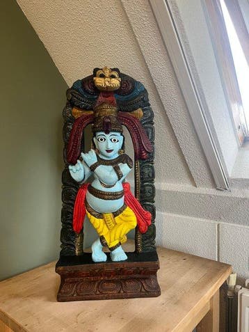 Krishna - Bois - Inde - la deuxième moitié du XXe siècle