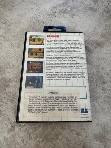 Sega - Master System - Rambo III - Videogame - In originele