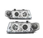 Phares Pour Seat Toledo Leon 99-05 Angel Eyes Chromé, Verzenden, Nieuw