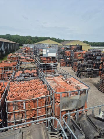 300.000+ Recuperatie Dakpannen in stock, Gebruikt, Steen of Klei, Ophalen of Verzenden, 15 m² of meer