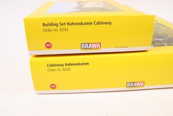 Brawa H0 - 6342/6343 - Modeltreinlandschap (2) - Hahnenkamm, Hobby & Loisirs créatifs