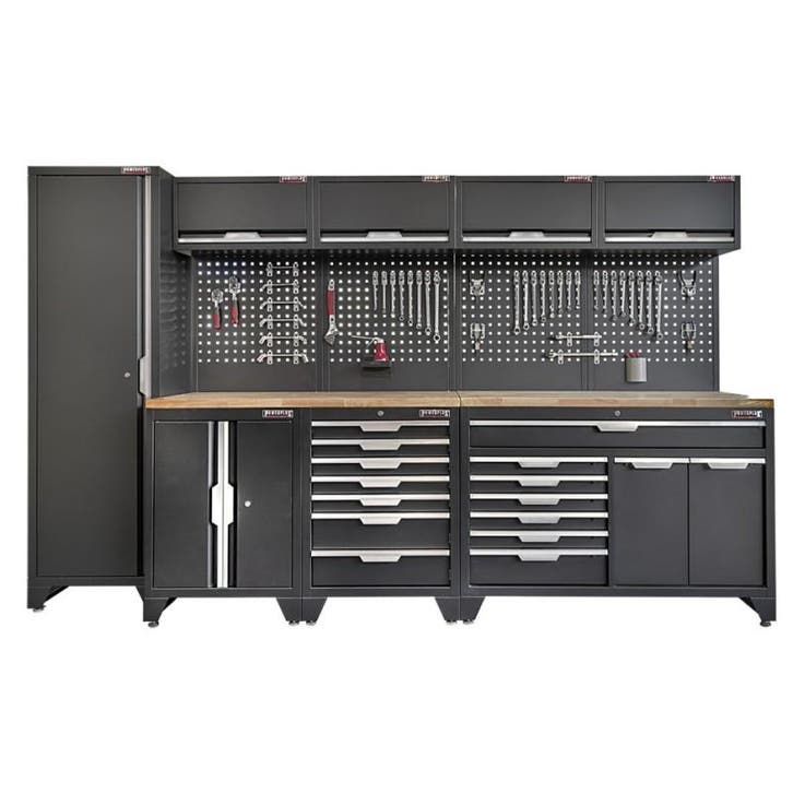 Gereedschapskasten set wandlengte 332 cm. tweedeurs kast,, Bricolage & Construction, Établis, Enlèvement ou Envoi