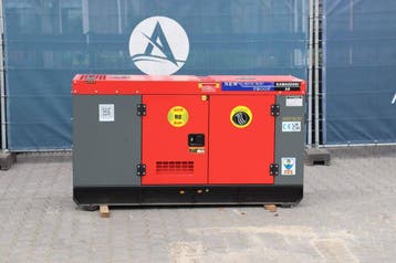 Veiling: Generator Kawakenki KK50 Diesel 50kVA 2025 Nieuw, Zakelijke goederen, Machines en Bouw | Aggregaten, Ophalen