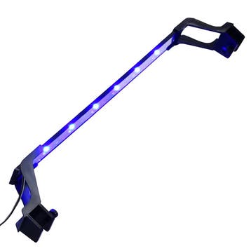vidaXL Aquariumlamp met klemmen LED 55-70 cm blauw en wit, Verzenden