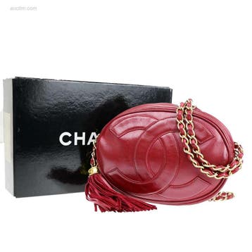 Chanel - €3000,00 - Vintage CC Oval Chain Bag..., Handtassen en Accessoires, Tassen | Damestassen, Nieuw