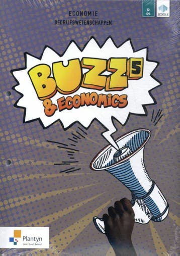 BUZZ & Economics / 5 / Leerwerkboek / BUZZ Economie, Verzenden, Zo goed als nieuw, Bernadette Steeno