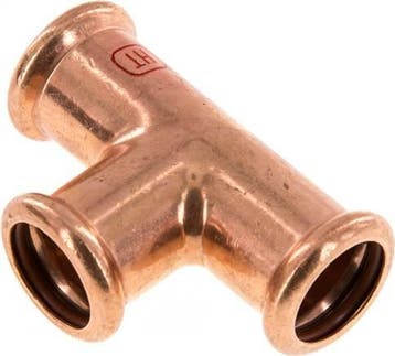 Tee Press Fitting - 22mm Persmof - Koperlegering, Bricolage & Construction, Verzenden