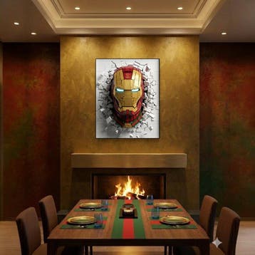 AT9 - [Canvas L] Iron Man - Gucci Iron Mask, Nieuw