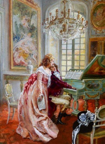 Sinibaldo Tordi (1876-1955) - Le récital de musique à