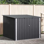 vidaXL Fietsschuurtje 3 pcs Antraciet 216 x 207 x 158 cm, Verzenden, Nieuw