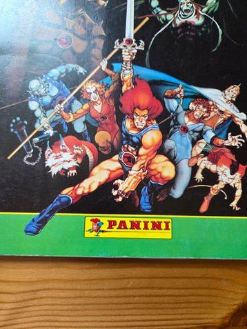 1986 Panini Thundercats – Sticker Album with Poster (Panini,, Collections