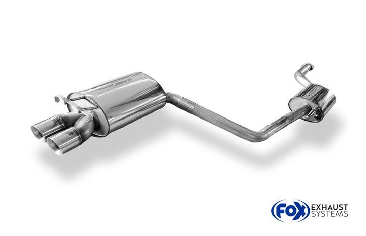 FOX Mercedes 190 W201 einddemper en voordemper - 2x76 Type 2, Autos : Pièces & Accessoires, Systèmes d'échappement, Envoi