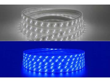 Veiling - 2 x LED Strip – 25 Meter – 10W/m – Blauw & K