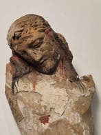 Corpus Christi - 22 cm - Hout - 1750-1800, Antiek en Kunst
