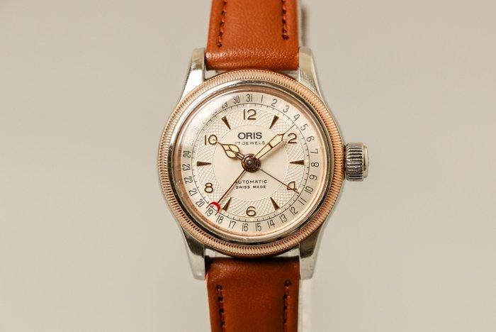 Oris - Pointer Date - 7550 - Dames - 2000-2010, Handtassen en Accessoires, Horloges | Heren