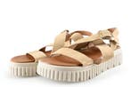 Tamaris Sandalen in maat 41 Beige, Tamaris, Verzenden, Beige, Sandalen of Muiltjes