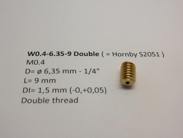 micromotor W0.4-6.35-9 Single wormwiel, Hobby en Vrije tijd, Modeltreinen | H0, Gelijkstroom, Overige typen, Nieuw, Overige merken