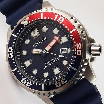 Citizen - Promaster Eco-Drive Diver’s 200m Pepsi - Taxes, Nieuw