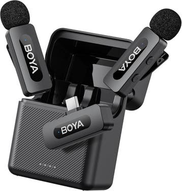 Boya BY-V30 USB-C Microfoon | Retour deal | Sla nu toe!, Muziek en Instrumenten, Verzenden, Nieuw, Overige typen, Draadloos