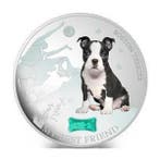 Fidji. 2 Dollars 2014 Dogs & Cats V - Boston - Terrier 1