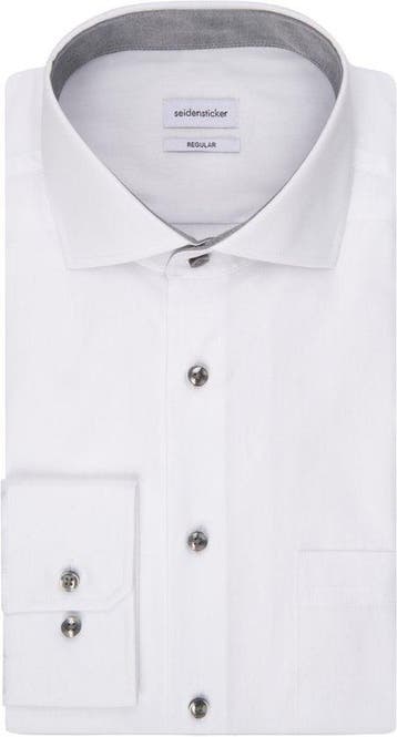 2dekans | Seidensticker Business Shirt - Wit - Maat 40 -, Kleding | Heren, Ophalen of Verzenden, Nieuw