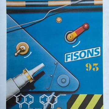 Peter Klasen (1935-2010). - Machinerie - Fisons (vendu sans