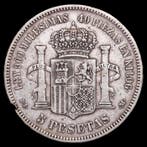 Espagne. Amédée Ier. 5 Pesetas 1871 - Madrid DEM (Sans prix