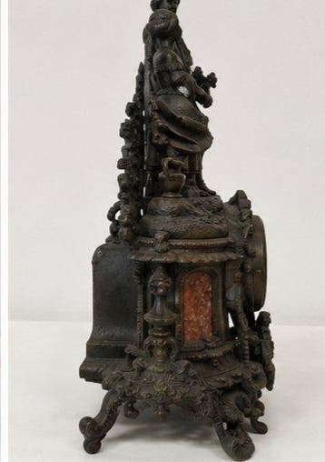 Figurale pendule - Imperial - Metaal, Messing - 1970-1980
