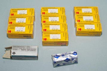 Kodak, Agfa 12 x Diafilm Ektachrome / Agfachrome - 120
