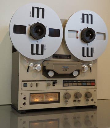 TEAC - Professional X10 -4-track 2-kanalen- Reel-to-reel