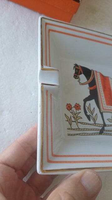 Hermès - Cendrier - Céramique