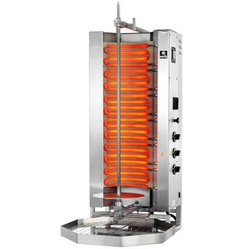 Dönergrill | SERIE MU | Elektrisch | 6 Elementen, Verzenden
