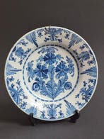 Bord - Keramiek - Delfts aardewerk faience bord