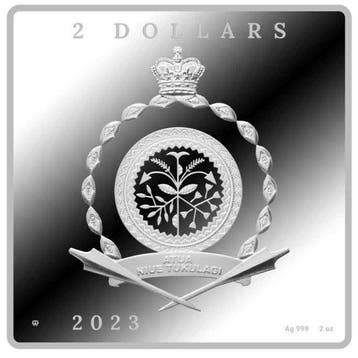 Niue. 2 Dollars 2023 2 oz Niue $2 NZD Vincent Van Gogh