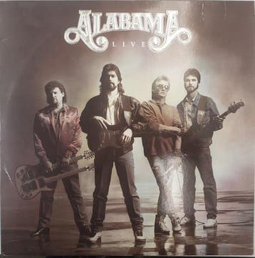 Alabama - Alabama Live, Verzenden