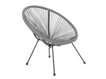 Veiling - Polyrotan Balkonmeubel / Balkonset Ostana - 3-deli, Tuin en Terras, Gebruikt