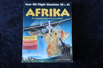 Afrika MS Flight Simulator 98 & 95 PC Big Box, Verzenden