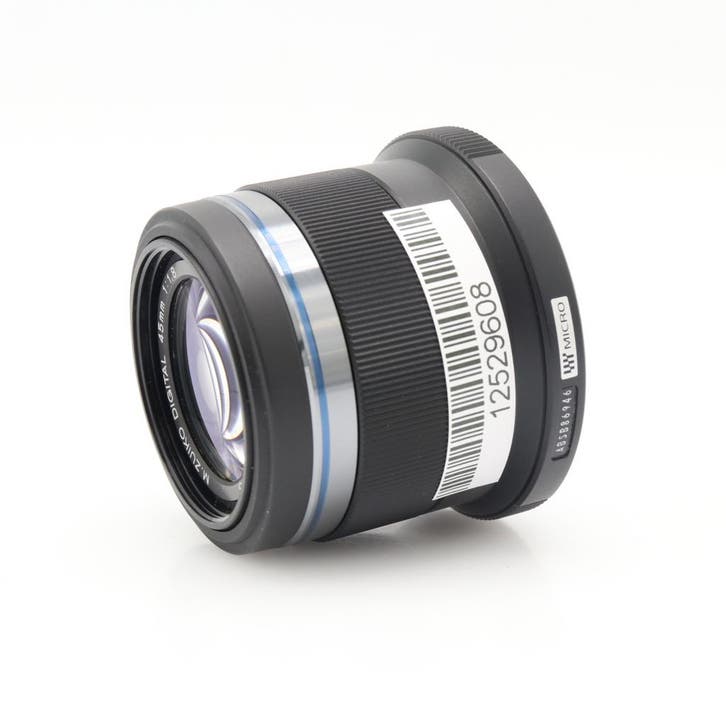 Olympus MFT 45mm F/1.8 noir M.Zuiko Digital | Occasion, Audio, Tv en Foto, Foto | Lenzen en Objectieven, Ophalen of Verzenden