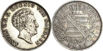 Taler, daalder Sachsen-kurlinie ab 1547 (albertiner) Anto..., Verzenden