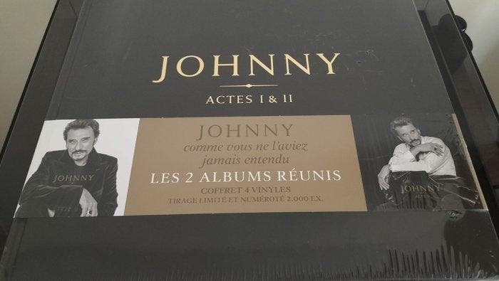 Johnny Hallyday - Johnny Actes I & II - 4 x LPs set -, CD & DVD, Vinyles Singles